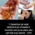 7 ZNAKOVA DA VAM NEDOSTAJE VITAMIN D: Imunitet vam je na udaru ako vam fali ovaj vitamin  - EVO KAKO...