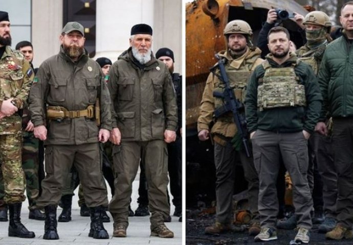 Čečenski vođa nosi čizme od 3.500 maraka, Zelenskij patike od 100