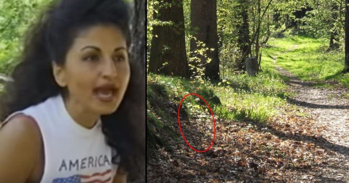 Pas je počeo lajati i kopati u šumi, a onda je žena otkrila nešto što ju je zapanjilo