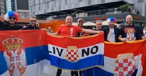 “Tako treba, ne da se svađamo”: Foto dana stiže iz Berlina, Srbi i Hrvati kao složna braća