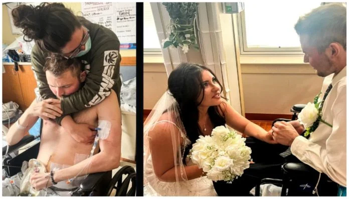 Pacijent s rakom oženio se u bolnici, a tada su doktori otkrili nevjerojatne vijesti