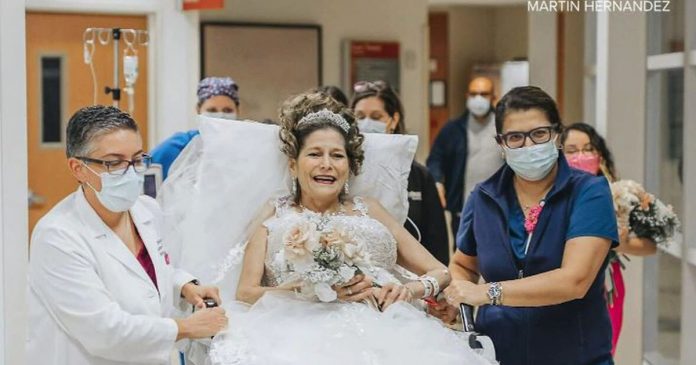 Žena s rakom u 4. stadiju u bolnici se udala za ljubav svog života