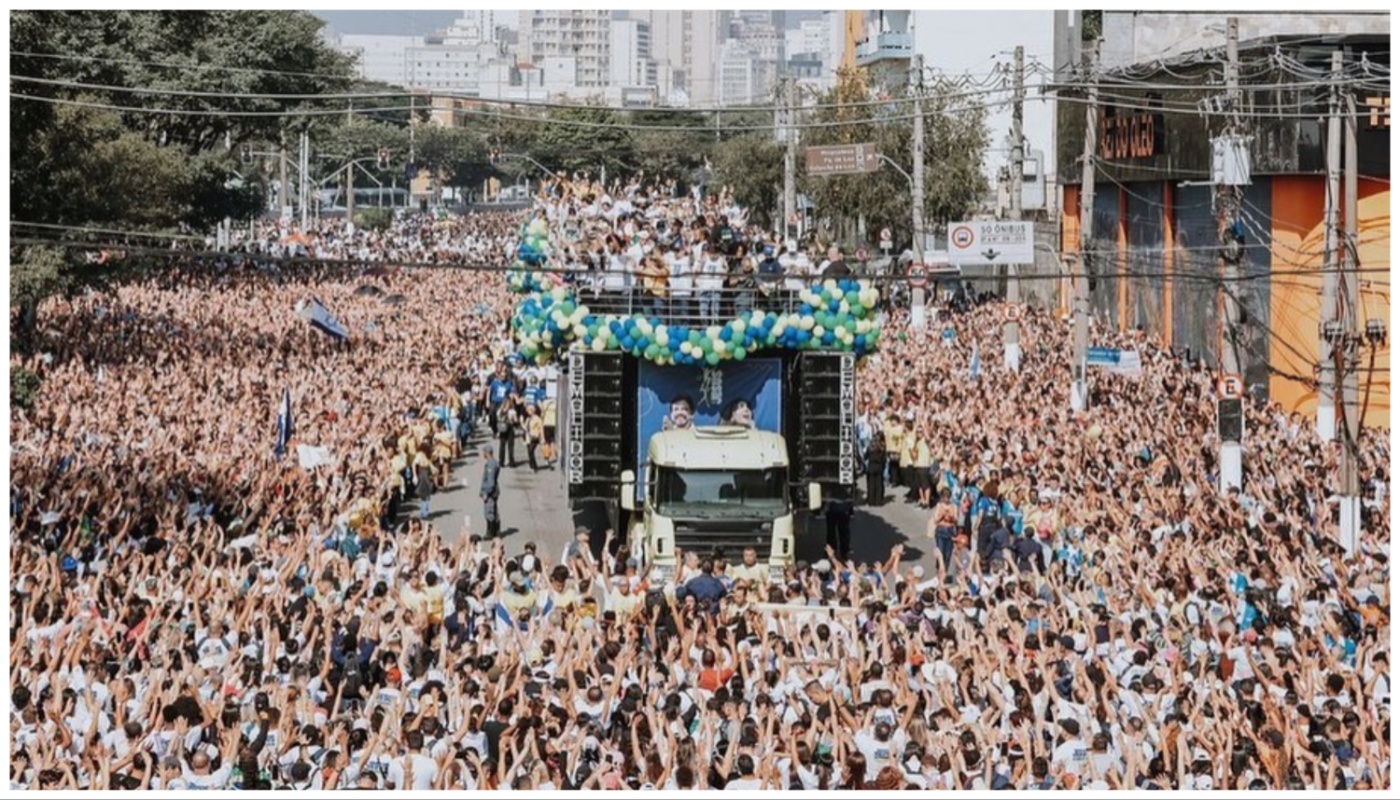 Dva milijuna ljudi okupilo se na Hodu za Isusa u Brazilu