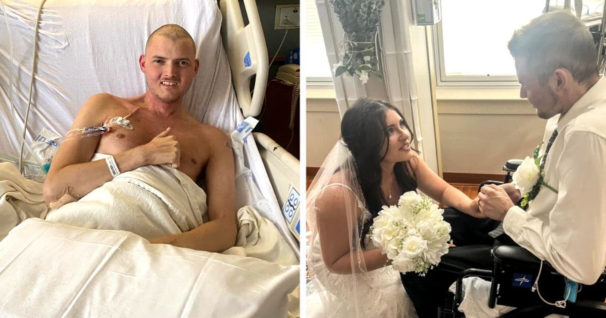 Par se vjenčao u bolnici dok se mladoženja liječio od raka, a nakon nekoliko mjeseci ugledali su čudo