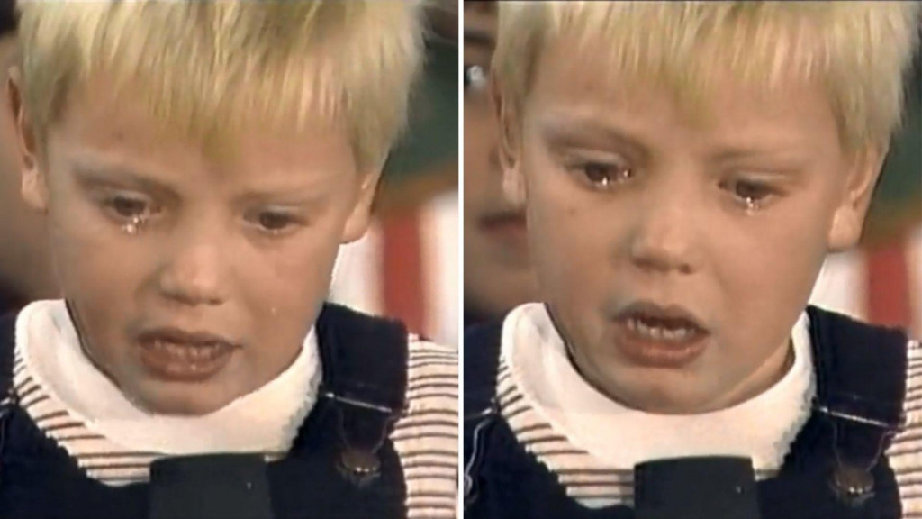 Ljudi dijele snimku dječaka iz 1983. godine i plaču s njim