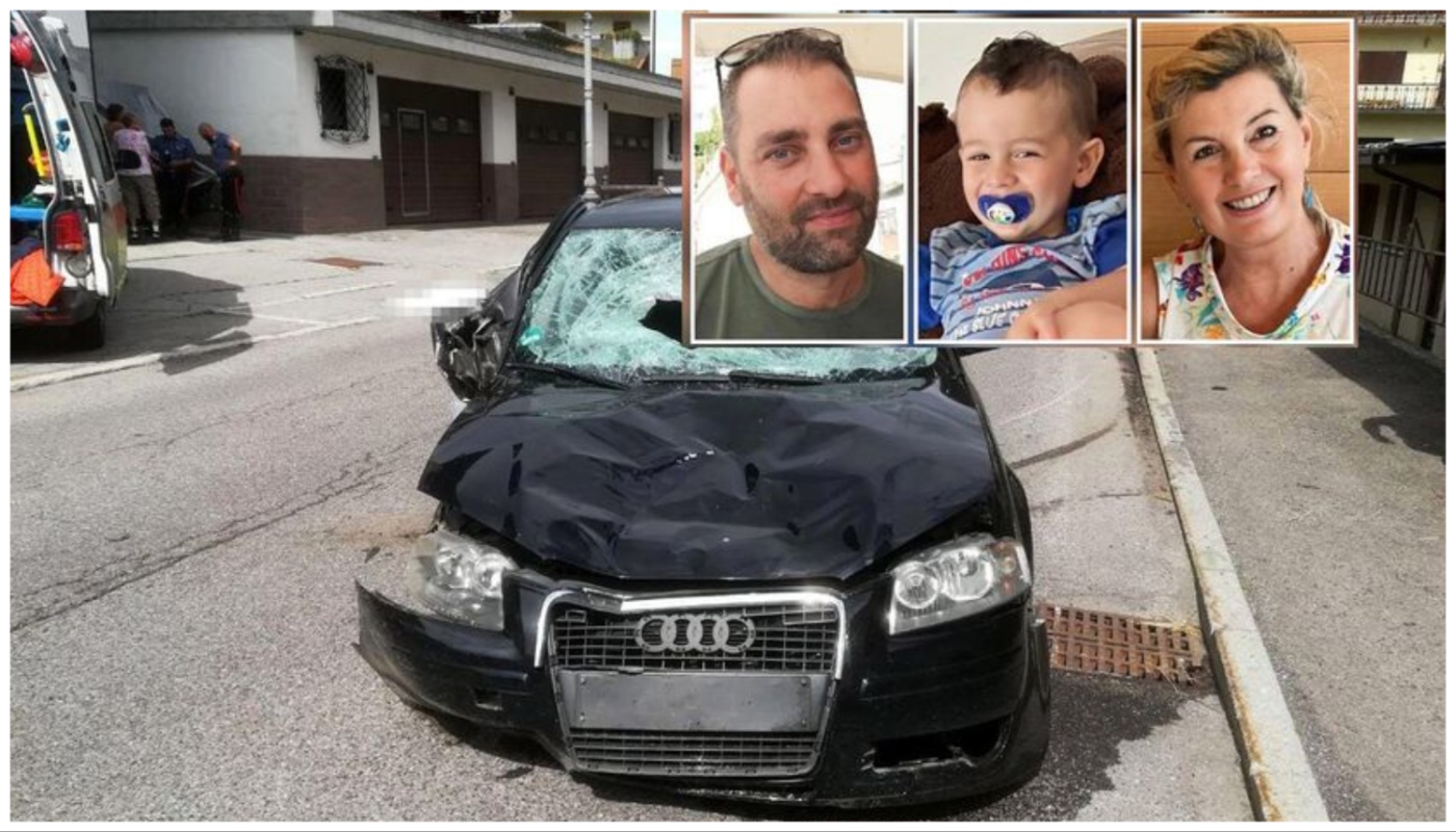 Ovo je mali Mattia koji je s ocem i bakom stradao na ljetovanju: Audi ih je “pokosio” velikom brzinom