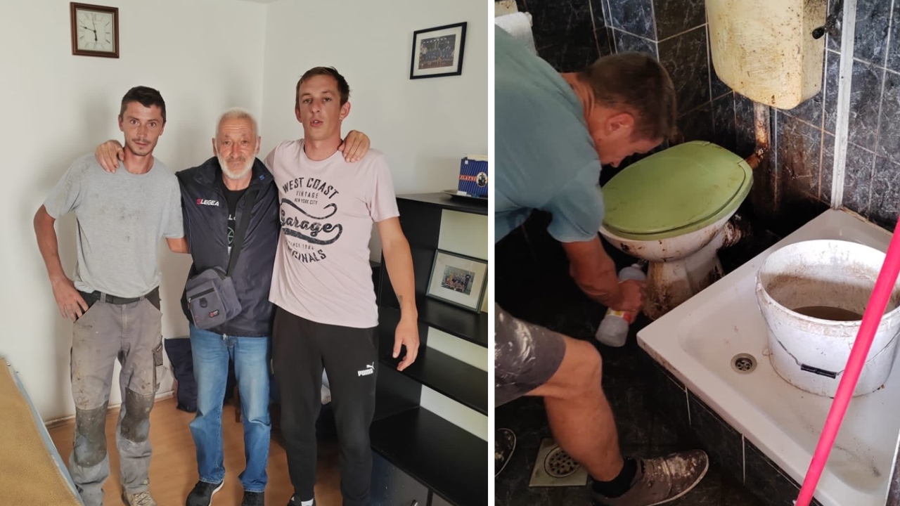Dva prijatelja iz Zagreba promijenila život Damiru (57) koji je živio bez struje, vode i hrane